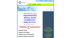 Desktop Screenshot of nord-aquamarine.com
